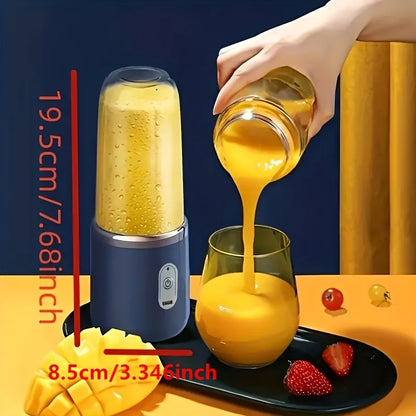 Double Cup Multifunction Usb Fruit Mixers Juicers Portable Electric Juicer Blender Fruit Juicer Cup Food Milkshake Juice Maker