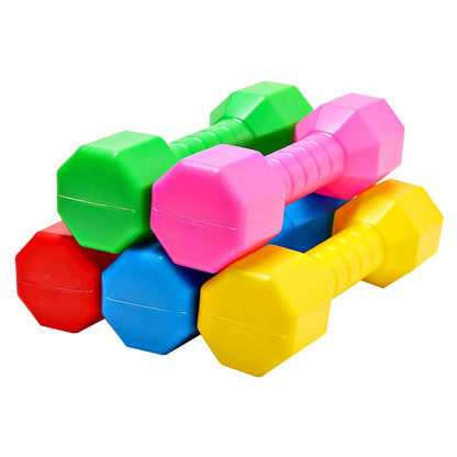 Kids Plastic Dumbbells