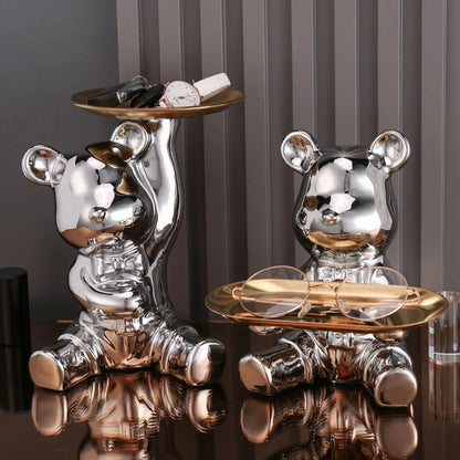 Luxury Bear Statue