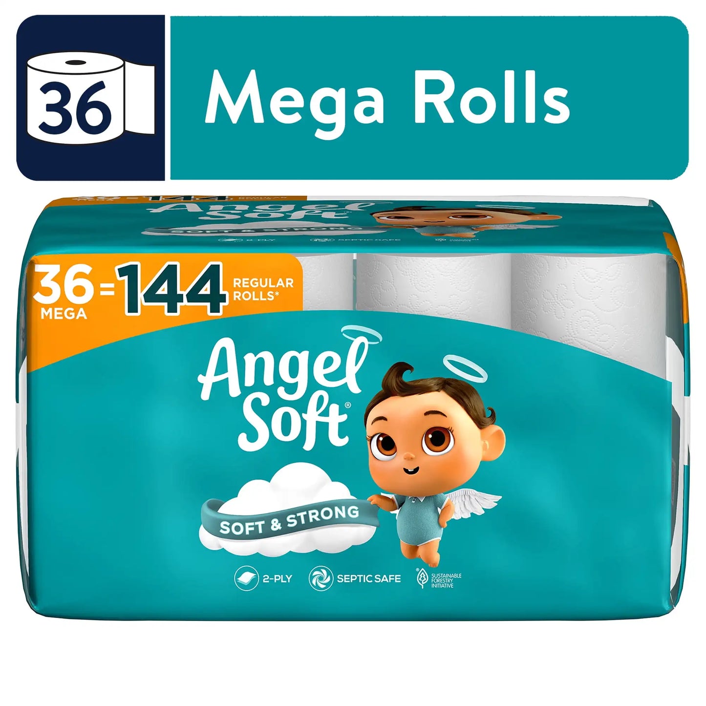 36 Angel Soft Mega Rolls