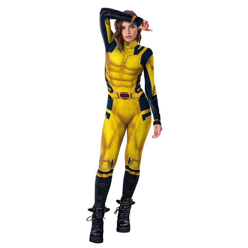 Wolverine VS Deadpool Jumpsuit