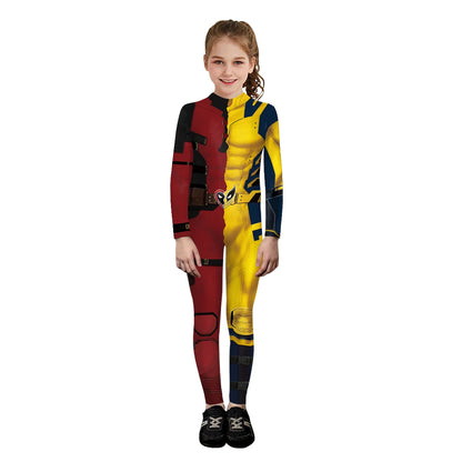 Deadpool VS Wolverine Kids Jumpsuit