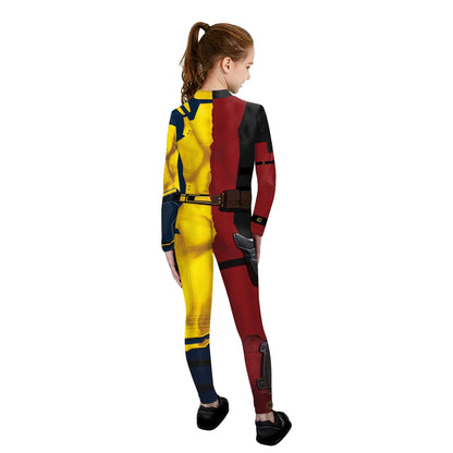 Deadpool VS Wolverine Kids Jumpsuit