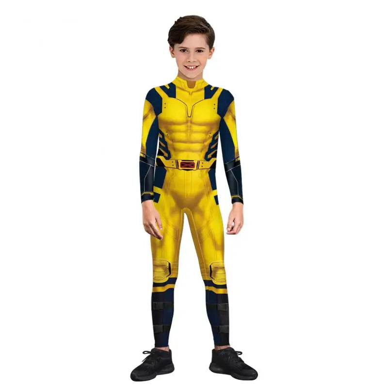 Deadpool VS Wolverine Kids Jumpsuit