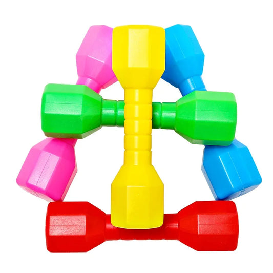 Kids Plastic Dumbbells